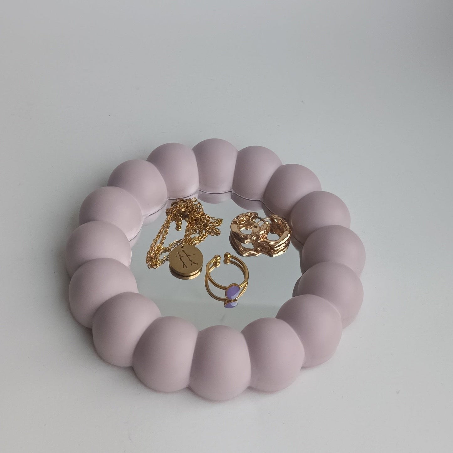 Bubbelschaal met spiegel - Atelier Chaud