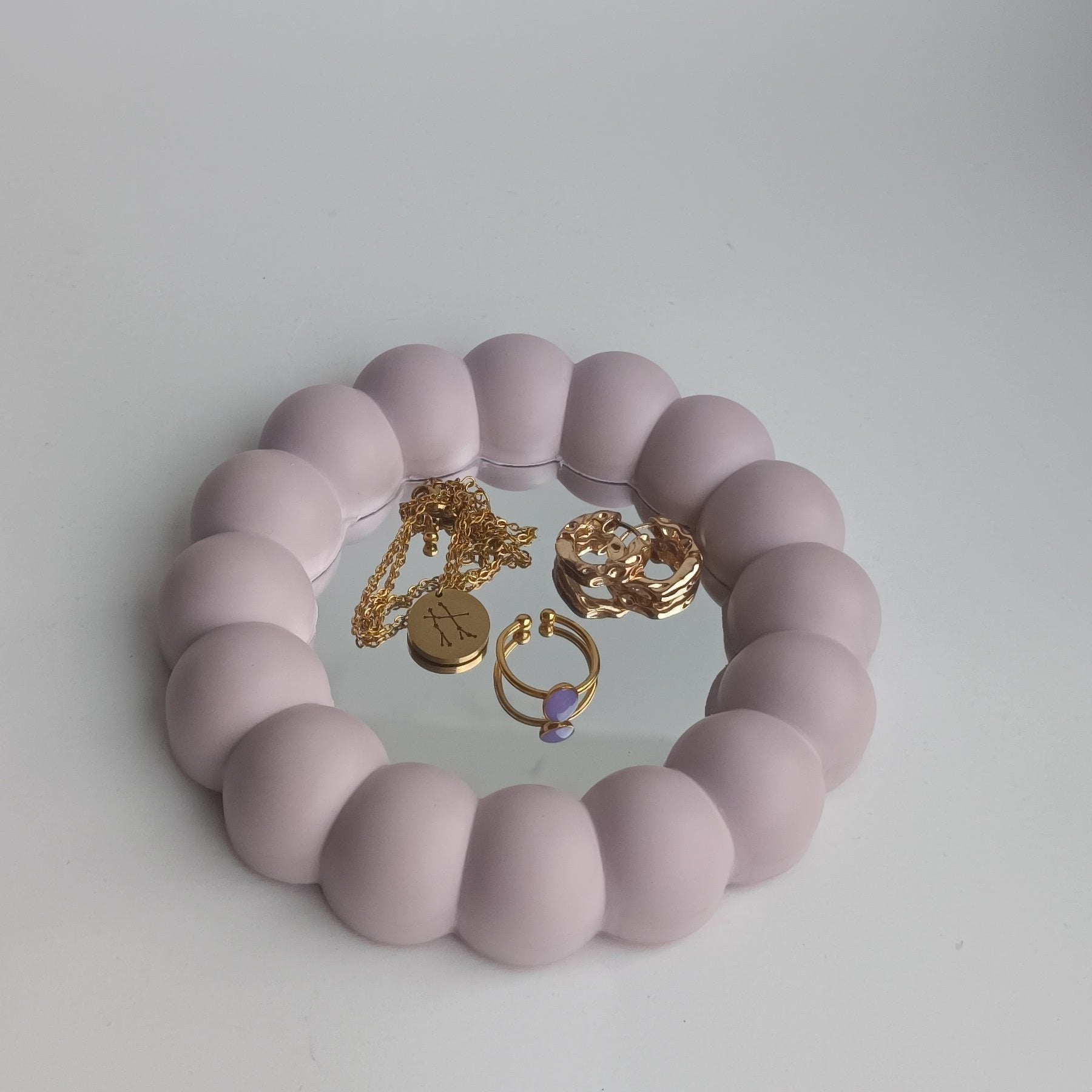 Bubbelschaal met spiegel - Atelier Chaud